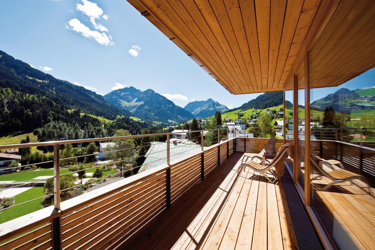 A-Rosa Ifen Hotel Kleinwalsertal Хиршегг Экстерьер фото View from the hotel